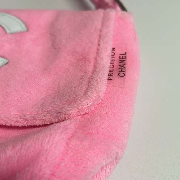 Chanel CC logo pink  precision handbag bag - Picture 7 of 9